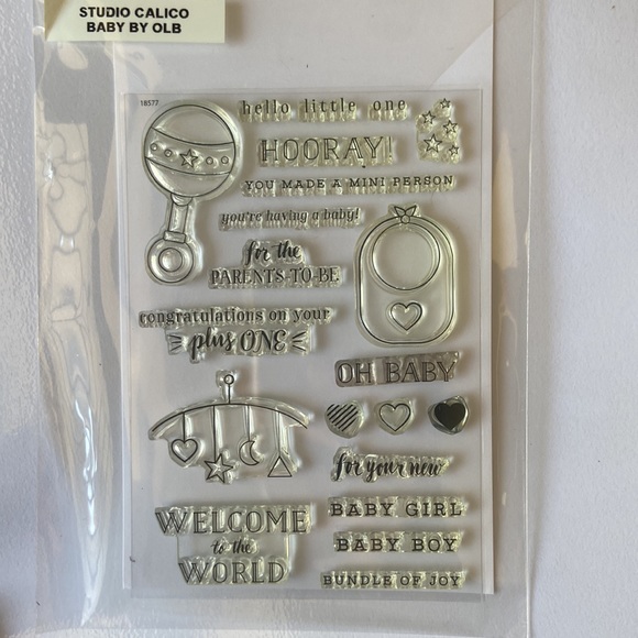 Two Studio Calico 4x6 stamp sets - Picture 2 of 3